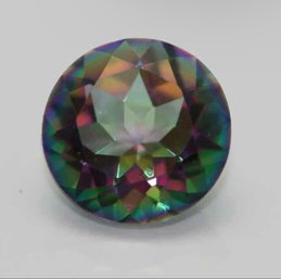 New In Box 10MM ROUND MYSTIC COATED TOPAZ