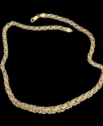 14k Graduating Byzantine Chain Necklace