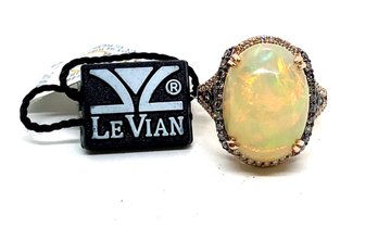 Le Vian Opal And Diamond 14k Rose Gold Ring