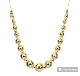 14k Add A Bead Necklace  16-18 Inches 3 Grams