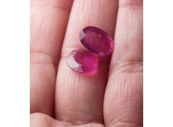 Mystery Pink Gemstone Lot Approx 6 Carats 3 Carats Each