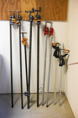 Woodworking Clamps - 9 Total - See All Photos
