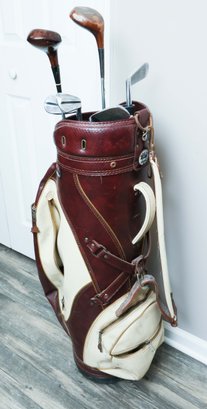 Vintage Golf Bag, Pair Of VINTAGE Macgregor Tourney Oil Hardened