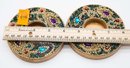 Pier 1 Imports Multi Beaded Tealight Candle Holders - Set Of 2