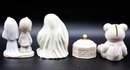 Lot Of 4 Figurines, Home Decor - Please See Description For Full Names Of Items