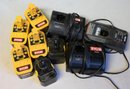 RYOBI Tools - Large Lot Of RYOBI Power Tools, Batteries & Chargers, 7 Power Tools - See All Photos