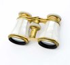 Brass And Mother Of Pearl Binoculars, Opera Glasses, Made By Deraisme Fab Paris And L Black Co,  See Descripti