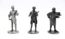 VINTAGE 1975 FRANKLIN MINT PEOPLE OF COLONIAL AMERICA PEWTER FIGURINE SET IN BOX