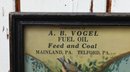 'Romeo & Juliet' - Compliments Of A. B. Vogel Fuel Oil Feed & Coal Mainland PA Telford Pa