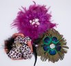 Charming Lot Of Doll Accessories - Floral Pins For Hat/hair