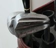 Vintage Golf Bag, Pair Of VINTAGE Macgregor Tourney Oil Hardened Driver With Steel Stiff, Concord Clubs