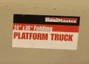 Haul Master Platform Truck 24x36