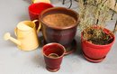 Metal Plant Stands, 6 Ceramic Decorative Pots, Metal Watering Can