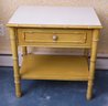 1970s Vintage Thomasville Faux Bamboo End Table - Rare