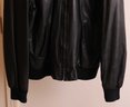 Vintage Members Only By Europe Craft Leather Jacket In Black Men's Sz  XXT