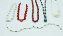 Charming Costume Jewelry 6 Necklaces