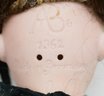 ANTIQUE 17' GERMAN BISQUE DOLL W/ COMPOSITION BODY MARKED ABG MOLD 1362
