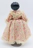 Antique Porcelain China Doll - Stamped Ok - Low Brow Doll - Rosy Cheeks -  12' Tall