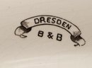Vintage Dresden B&B Serving Tray - LARGE