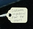 German Highbrow Flat Top Circa 1860s - Arms & Legs - Stunning Gown - Rare - Please Look Through All Photos