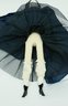 German Highbrow Flat Top Circa 1860s - Arms & Legs - Stunning Gown - Rare - Please Look Through All Photos