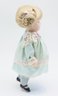 Bisque Doll By Maureen Herrod - German - 10' Tall - Hand Made By JUDY