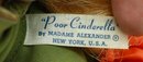 Vintage 'Poor Cinderella Doll By Madame Alexander Madame Alexander - Please See ALL Photos