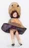 Antique French 8' Celluloid Doll 68