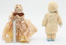 Antique All Bisque Dolls - Markings Photographed - See All Photos