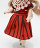 9' Original Antique German 44 GK Bisque Head Doll 44 - 18