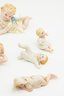 Vintage Bisque Porcelain Piano Baby Figurines - 11 Total