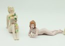 Lot Of 3 Vintage Figurines - Bathers