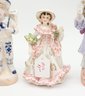 Victorian Antique/vintage Figurines - Damage Photographed On 1 - 6 Total Figurines