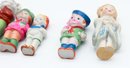 Antique Porcelain Japanese Set Of Japanese Bisque Dolls