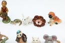 Wade Miniatures,  Doll House Miniature Animals - Vintage Wade Nursery Rhyme Figurines - Sea Shell Folk Art