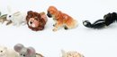 Wade Miniatures,  Doll House Miniature Animals - Vintage Wade Nursery Rhyme Figurines - Sea Shell Folk Art