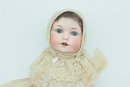 Antique Nippon Bisque Baby, 5 Pc Body, Opened Mouth, Blue Eyes Nippon #902