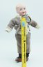 Bisque French Character Boy Doll, SFBJ 235 Paris - Original Wood Composite French Body,
