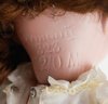 Antique Bisque German Doll, Closed Mouth, Markings: Germany 323 M 2/0 M - Rare