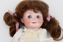 Antique Bisque German Doll, Closed Mouth, Markings: Germany 323 M 2/0 M - Rare