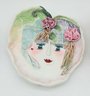 Ellen Williams By Ganz Whimiscal Trinket Dish, Vintage Vanity: Porcelain Dresser Trinket Dish, Lady In Pink