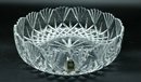 AVITRA  CRYSTAL CORP. Hand Cut 24 Lead Crystal Candy Bowl