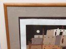 Katalin Ehling 'Summer's Moon' Vintage Hand Signed Painting Lithograph 80/100 RARE