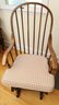 Vintage Fontaine Bros Wooden Rocking Chair