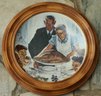 Collectible Norman Rockwell Decorative Plates - Lot Of 4