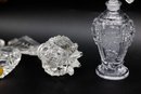 Vintage/antique Glass & Crystal Perfume Bottles - Please See Description For Break Down