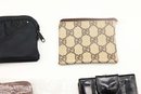 Assorted Clutches/coin Purses - Genuine Leather -  Vintage Gucci -  4 Total
