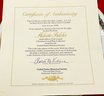 Royal Windsor CHRISTMAS CAROL COLLECTION, 'silent Night' & 'Adeste Fideles' - Certificate Of Authenticity