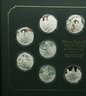 Norman Rockwell's Medallic Tribute To Robert Frost Limited EDITION PROOF SET SOLID STERLING SILVER