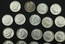 *** 1964 Kennedy Half Dollar Coins (24 Total) 90 Silver